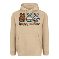 Mushroom Happy Easter Heavyweight Hoodie - CowhideDigitalArt