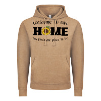 Vintage Coffee welcome to our Home Sunflower Vintage Hoodie - Bettercallsaul