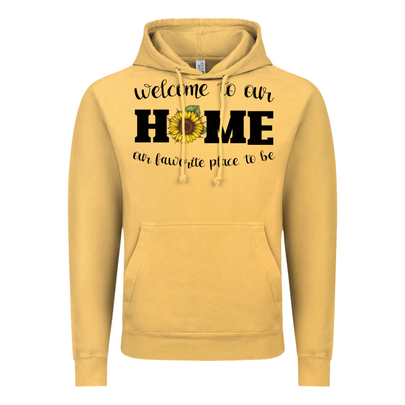Welcome To Our Home Sunflower Vintage Hoodie by Bettercallsaul | Teevron