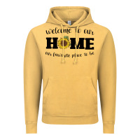 Vintage Mustard welcome to our Home Sunflower Vintage Hoodie - Bettercallsaul