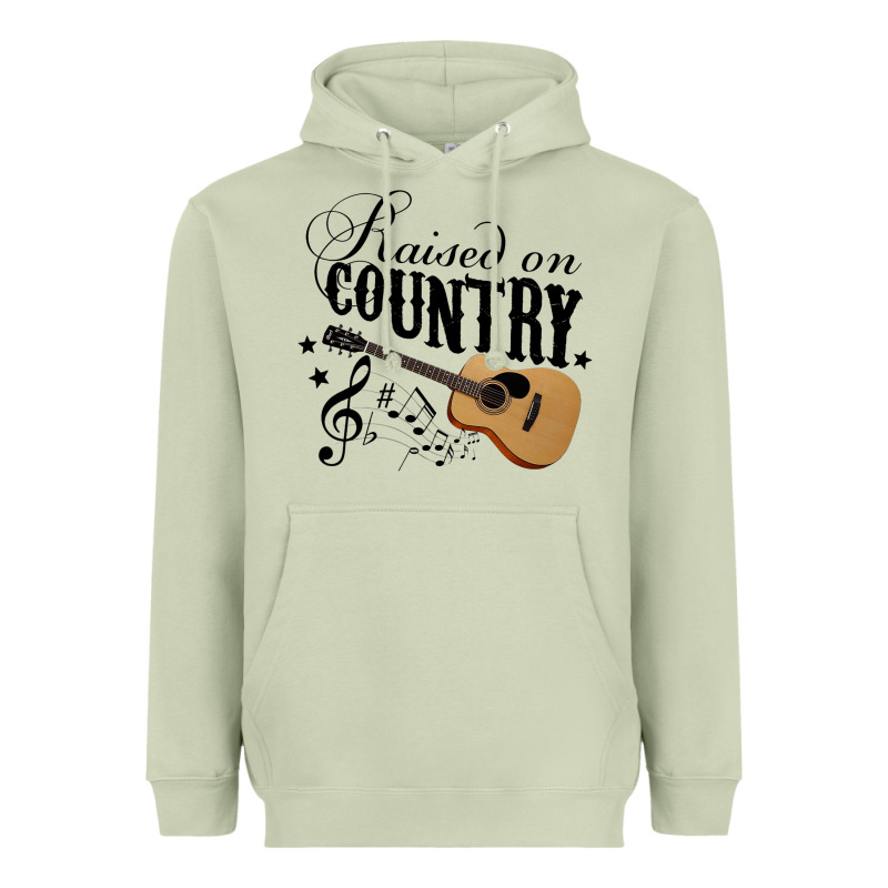 Raised On Country Country Life Country Music Lover Heavyweight Hoodie by tuanDangUi | Teevron