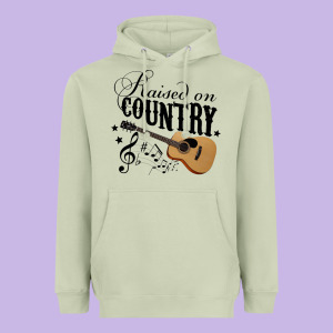 Raised On Country Country Life Country Music Lover Heavyweight Hoodie Designed By Tuandangui