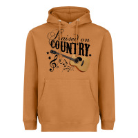 Meerkat Raised On Country Country Life Country Music Lover Heavyweight Hoodie - tuanDangUi