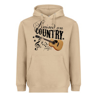 Mushroom Raised On Country Country Life Country Music Lover Heavyweight Hoodie - tuanDangUi