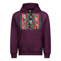 Mauve Wine easter spring floral brushstroke Urban Hoodie - Artiststas