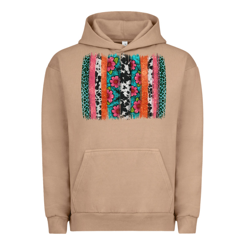 Easter Spring Floral Brushstroke Urban Hoodie by Artiststas | Teevron