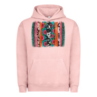 Pigment Salmon easter spring floral brushstroke Urban Hoodie - Artiststas