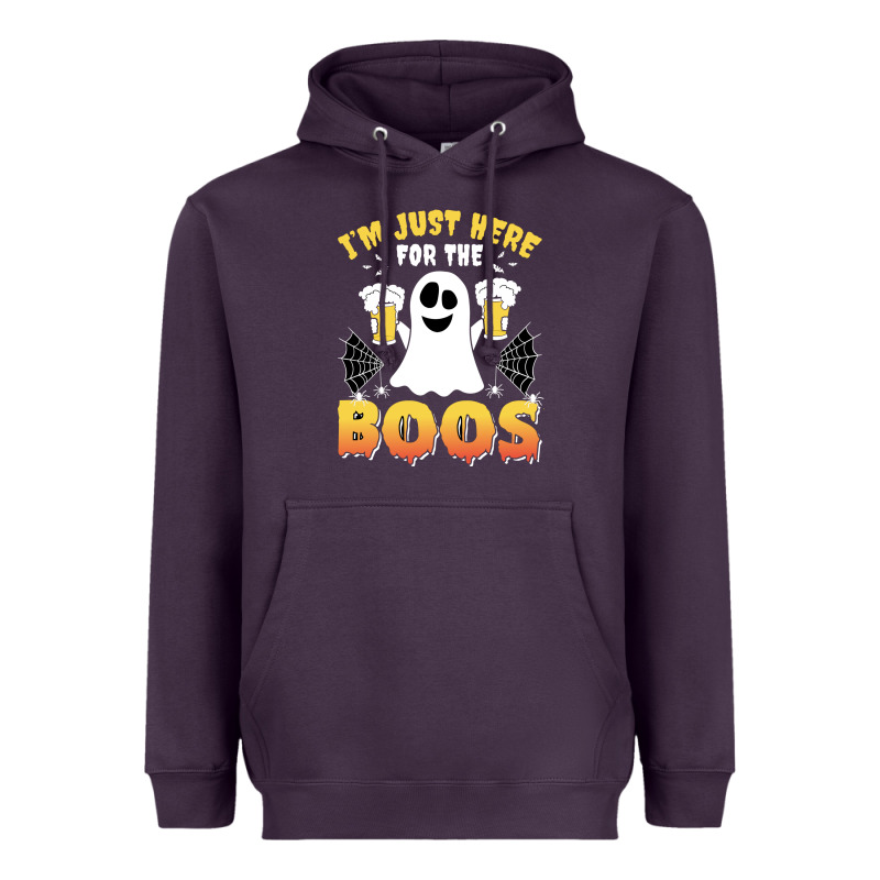 I'm Just Here For The Boos Halloween Costume Gift Heavyweight Hoodie by tuanDangUi | Teevron