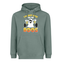 Sage i'm just here for the boos halloween costume gift Heavyweight Hoodie - tuanDangUi