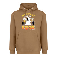Toasted Coconut i'm just here for the boos halloween costume gift Heavyweight Hoodie - tuanDangUi