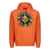 Carrot Mardi Gras Sunflower Premium Hoodie - BundleAndBundleShop