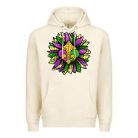 Tofu Mardi Gras Sunflower Premium Hoodie - BundleAndBundleShop