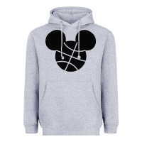 Heather Grey basketball soft cotton Heavyweight Hoodie - tuanDangUi