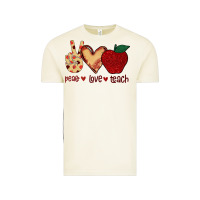 Vintage Arctic Peace Love Teach Vintage Tee - Bettercallsaul