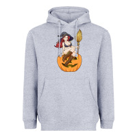 Heather Grey sexy witch halloween costume blackcraft pumpkin wi Heavyweight Hoodie - tuanDangUi