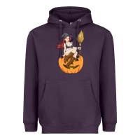 Plum sexy witch halloween costume blackcraft pumpkin wi Heavyweight Hoodie - tuanDangUi