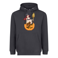 Smoke sexy witch halloween costume blackcraft pumpkin wi Heavyweight Hoodie - tuanDangUi