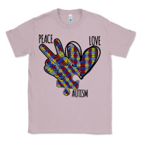 Lilac Peace Love Autism Classic Tee - Bettercallsaul