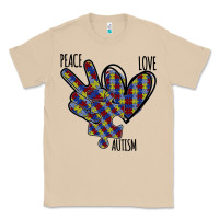 Mushroom Peace Love Autism Classic Tee - Bettercallsaul