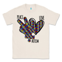 Natural Peace Love Autism Classic Tee - Bettercallsaul