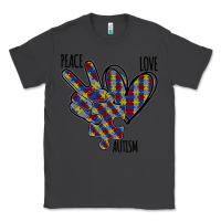 Smoke Peace Love Autism Classic Tee - Bettercallsaul