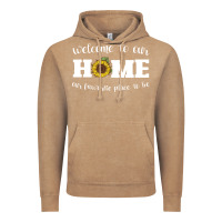 Vintage Coffee welcome to our Home Sunflower Vintage Hoodie - Bettercallsaul