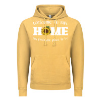 Vintage Mustard welcome to our Home Sunflower Vintage Hoodie - Bettercallsaul