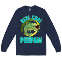 Navy reel cool peepaw Long Sleeve Tee - Jasminsmagicworld