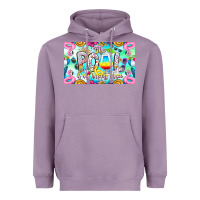 Lavender The Pool Is My Happy Place Heavyweight Hoodie - CowhideDigitalArt