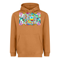Meerkat The Pool Is My Happy Place Heavyweight Hoodie - CowhideDigitalArt