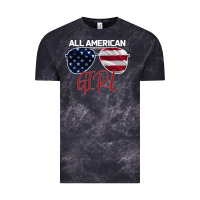 Cloud Black All American Girl Vintage Tee - Bettercallsaul