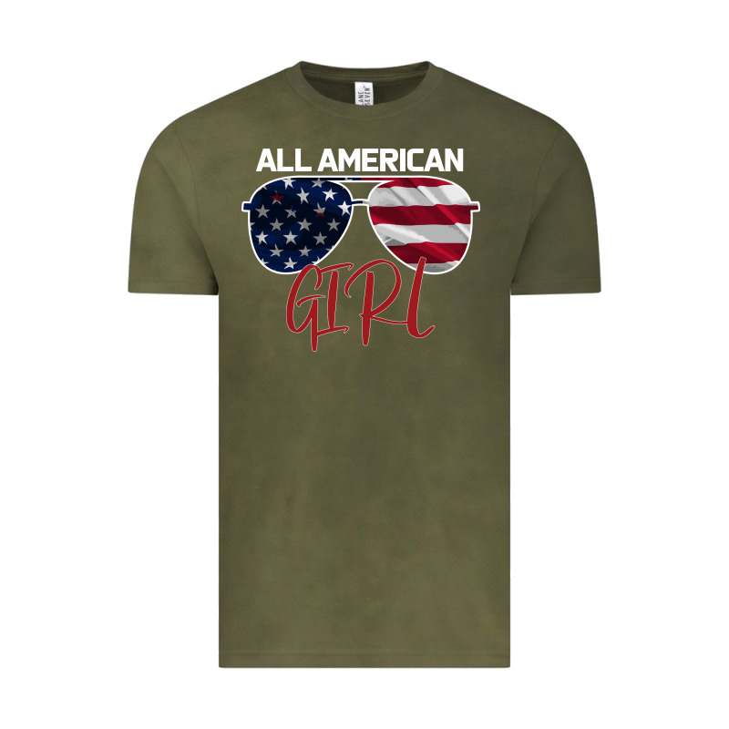 All American Girl Vintage Tee by Bettercallsaul | Teevron