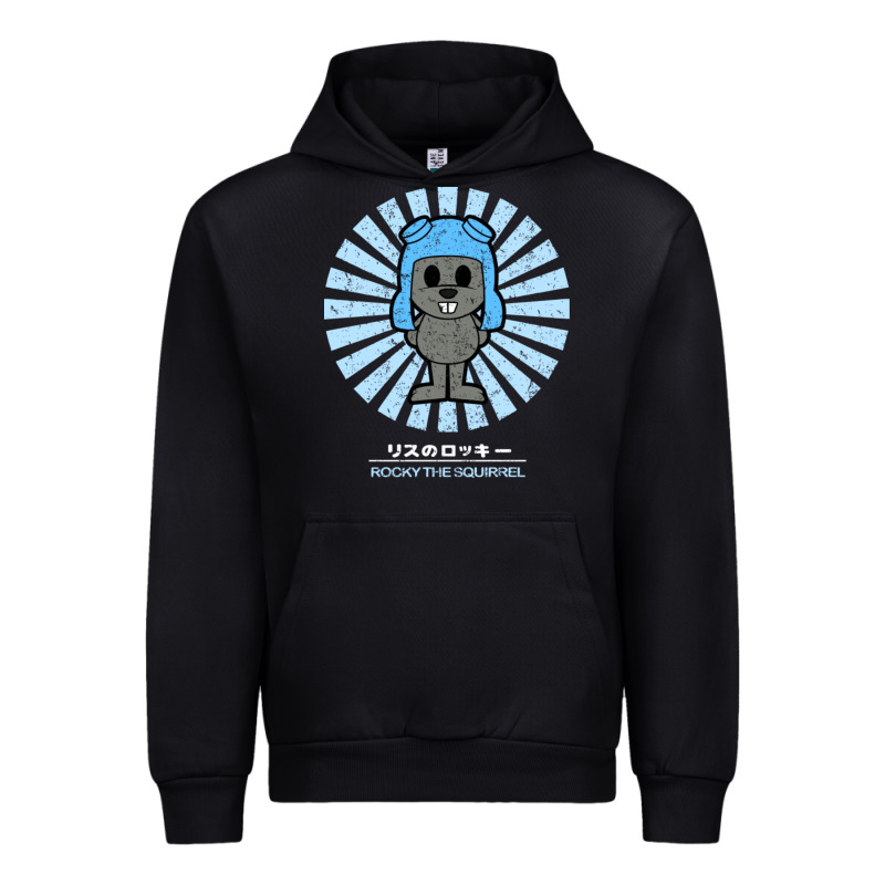 Rocky The Squirrel Retro Vintage Urban Hoodie by tuanDangUi | Teevron