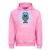 Fuchsia Pink rocky the squirrel retro vintage Urban Hoodie - tuanDangUi