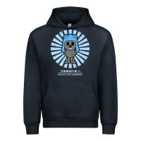 Navy rocky the squirrel retro vintage Urban Hoodie - tuanDangUi