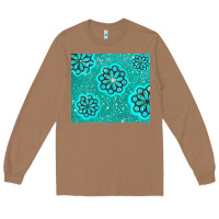 Toasted Coconut glitter turquoise Long Sleeve Tee - TumblerDesignByShophia