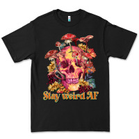 Black stay weird af Premium Tee - RanaPortraitStore