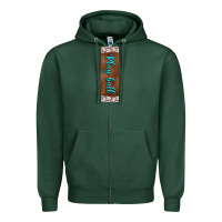 Sports Green baseball pen wraps Zipper Hoodie - BundleAndBundleShop