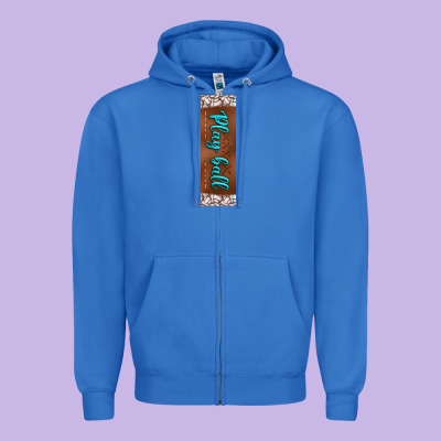 Baseball Pen Wraps Zipper Hoodie Designed By Bundleandbundleshop