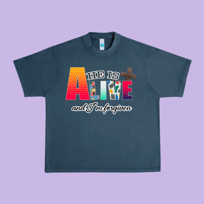He Is Alive Urban Heavy Tee Designed By Bettercallsaul