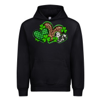 Black st patricks day western hearts Urban Hoodie - Artiststas
