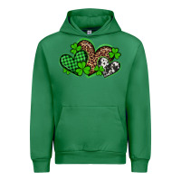 Emerald st patricks day western hearts Urban Hoodie - Artiststas