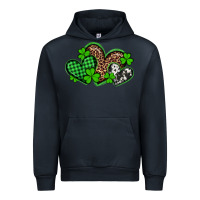 Navy st patricks day western hearts Urban Hoodie - Artiststas
