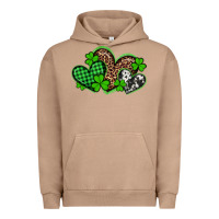 Pigment Burro st patricks day western hearts Urban Hoodie - Artiststas