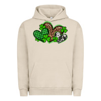St Patricks Day Western Hearts Urban Hoodie | Teevron