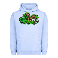 Pigment Grape Ice st patricks day western hearts Urban Hoodie - Artiststas