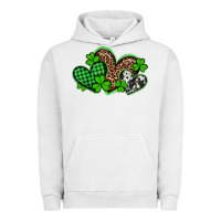 Pigment Lunar Rock st patricks day western hearts Urban Hoodie - Artiststas