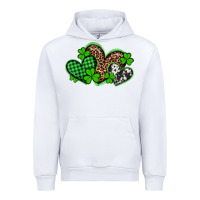 White st patricks day western hearts Urban Hoodie - Artiststas