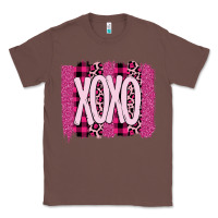 Chestnut Love Xoxo Brushstrokes Valentines Classic Tee - Bettercallsaul