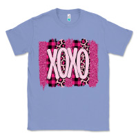 Colony Blue Love Xoxo Brushstrokes Valentines Classic Tee - Bettercallsaul